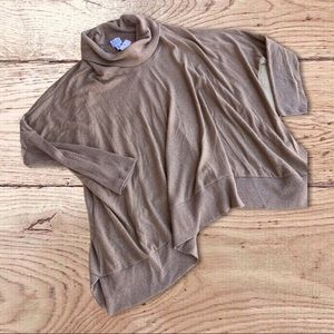 NWT Peyton Jensen M tan sweater